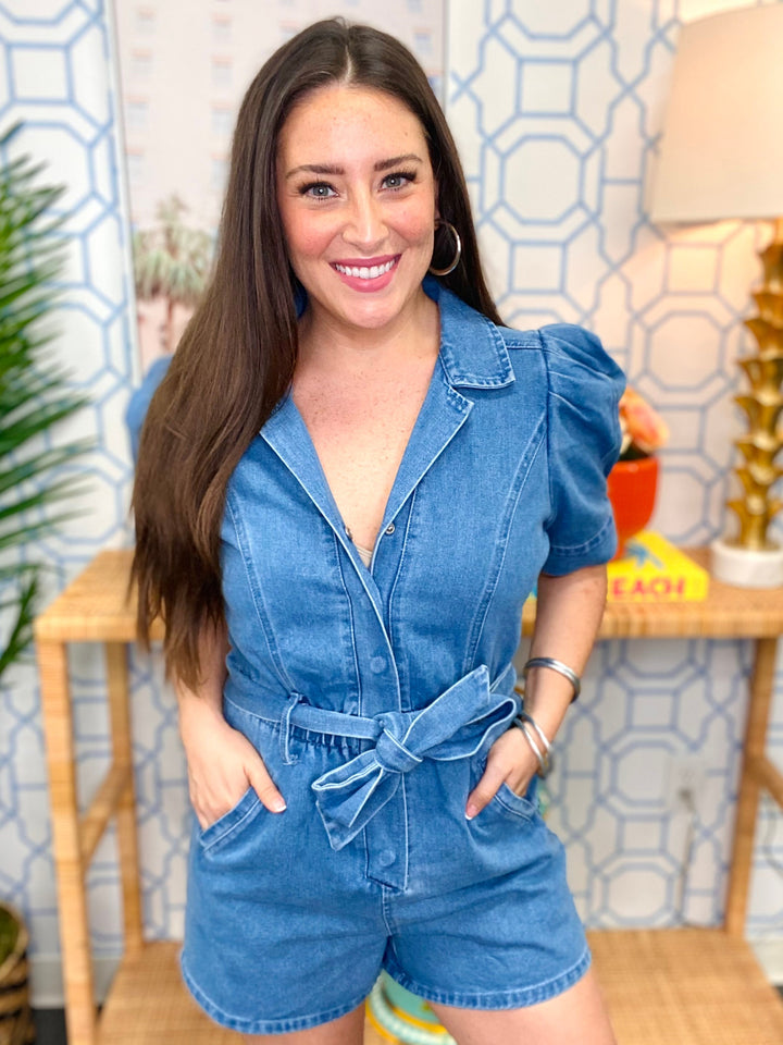 The Denim Lexi Romper