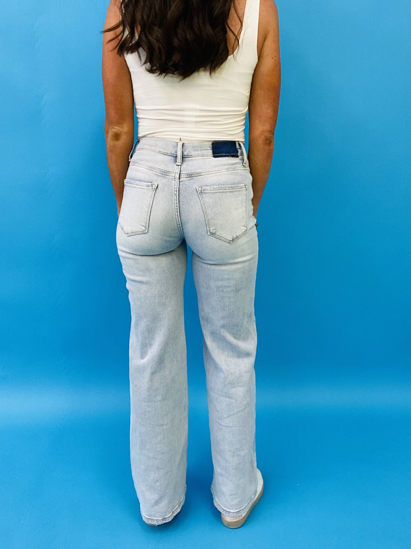 The Landri Wide Leg Jeans - AS