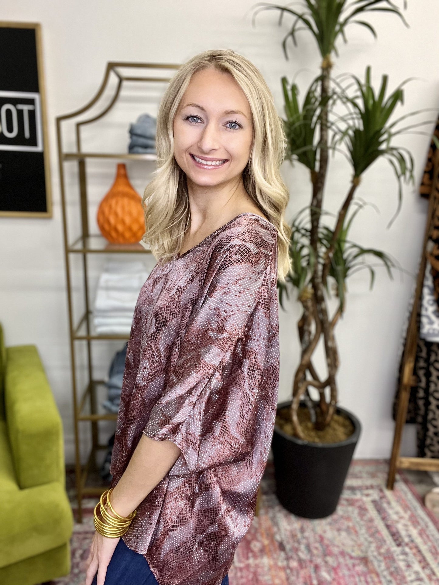 The 4 Square Poncho Top - AS