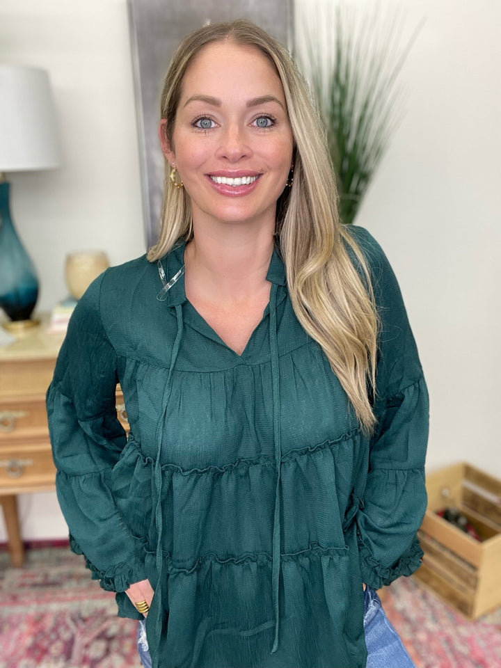 The Vegas Green Top in All Sizes