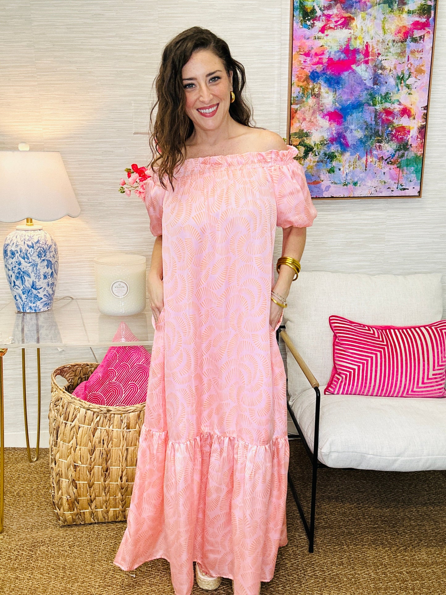 The Clarise Maxi in Seaside