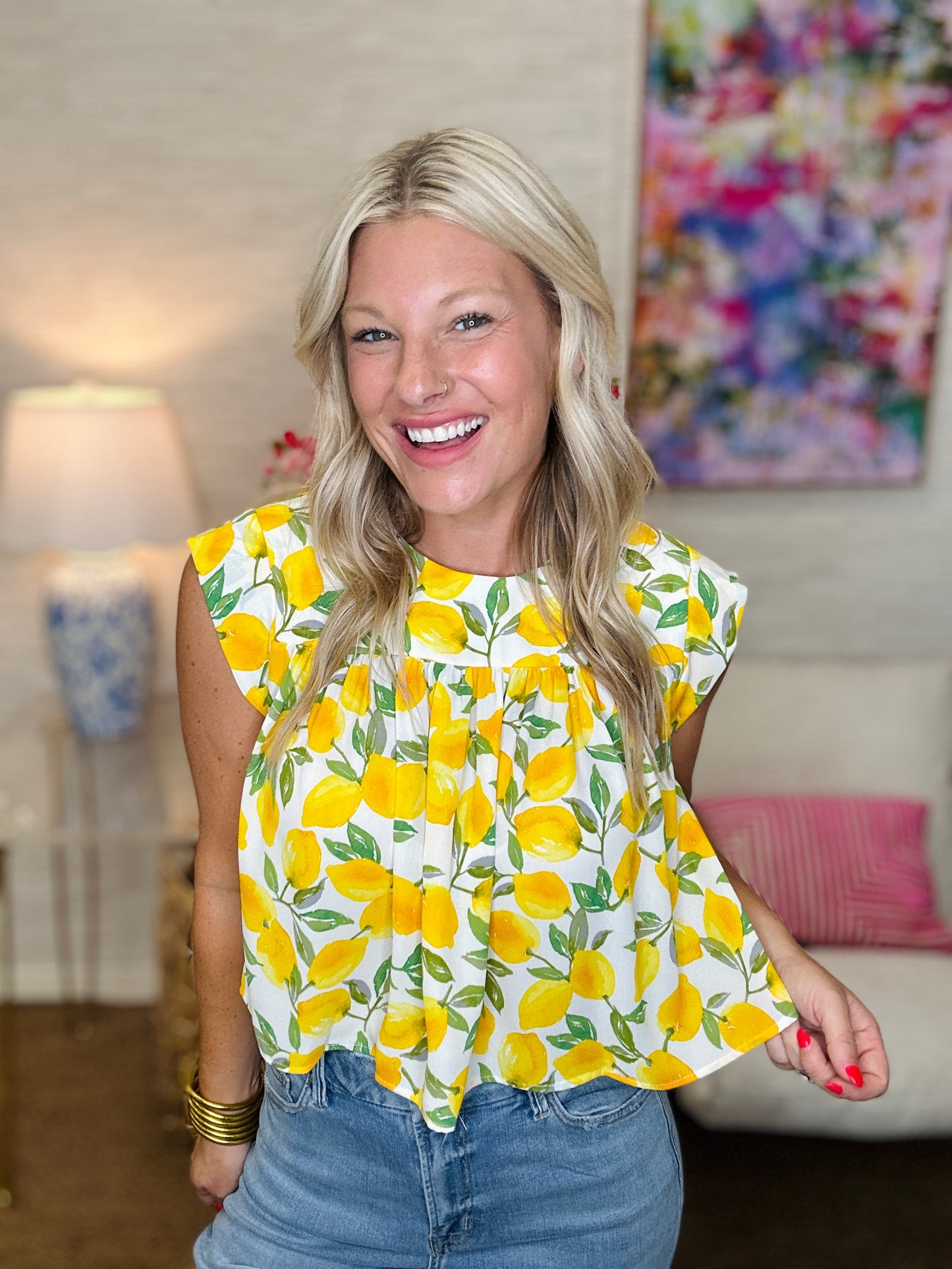 The Limencello Paige Top - AS