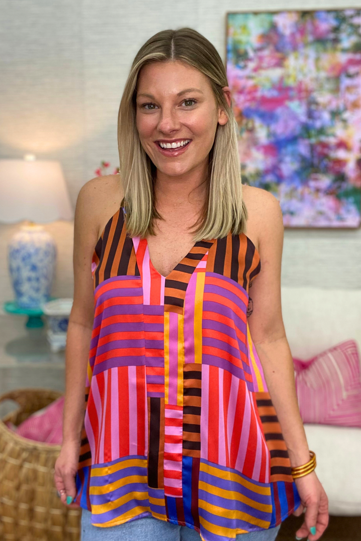 The Pay it Forward Lined Tank-AS