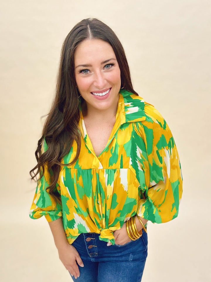 The Baylor Spirit Morgan Top - AS