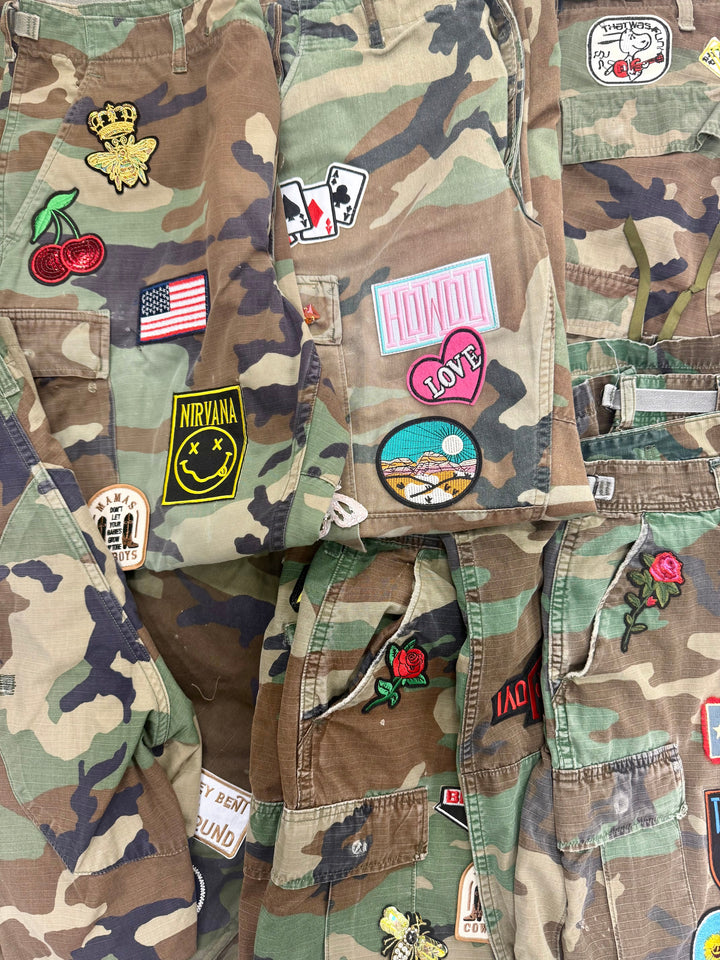 One of a Kind Vintage Camo Pants