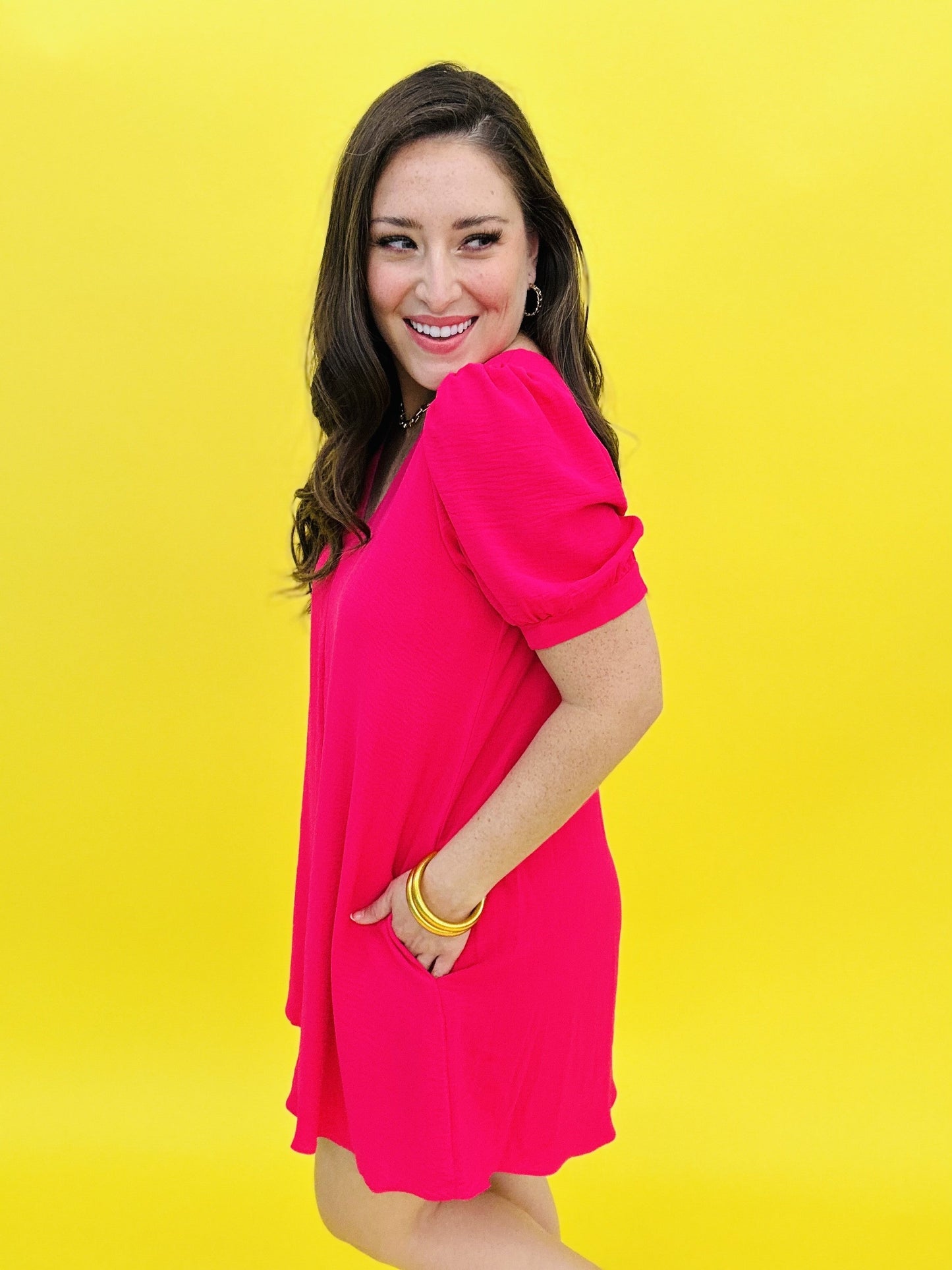 The Solid Airflo Pocket Dress - 5 Colors/AS