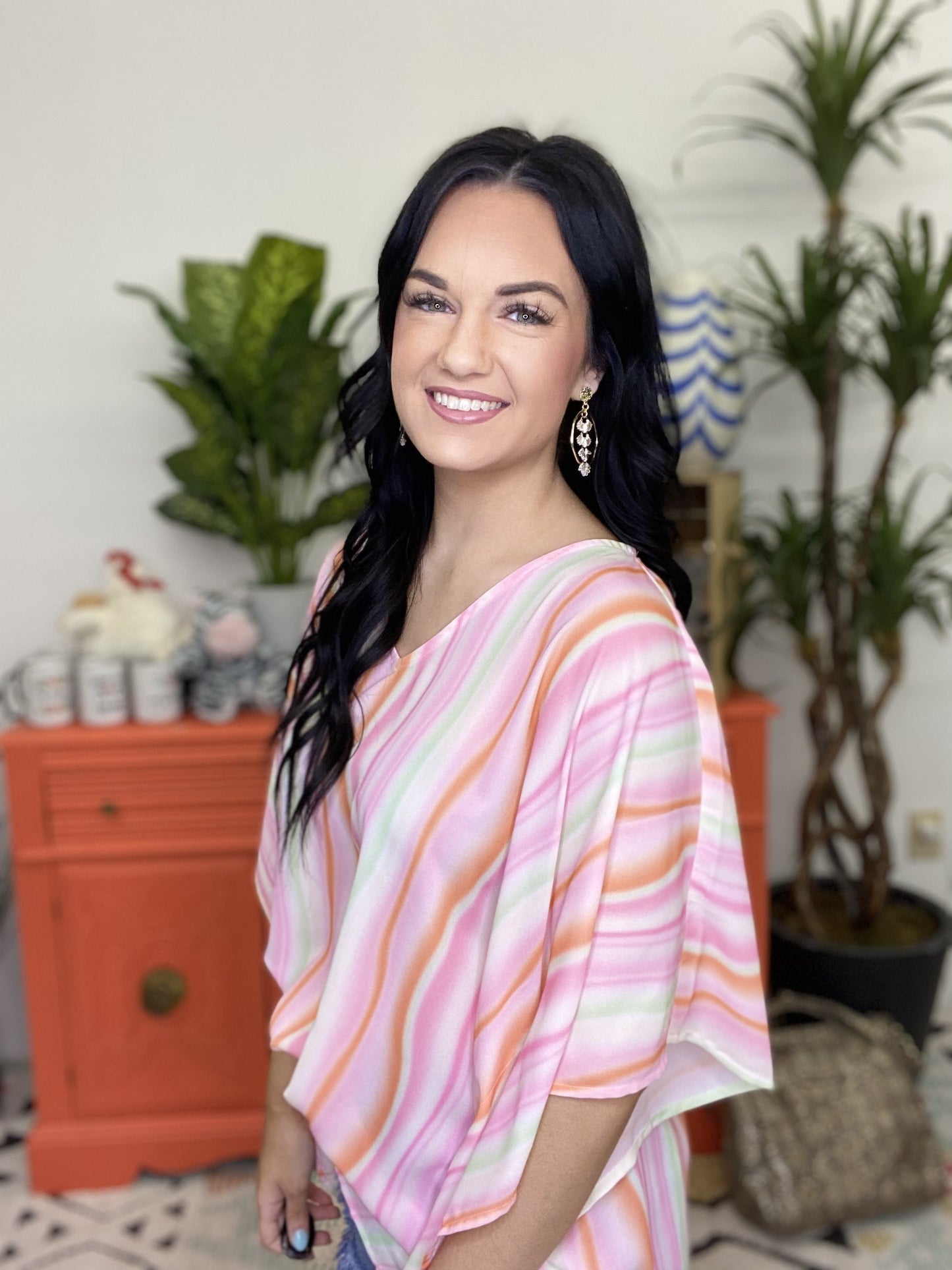 The Addison Poncho Top-All Sizes