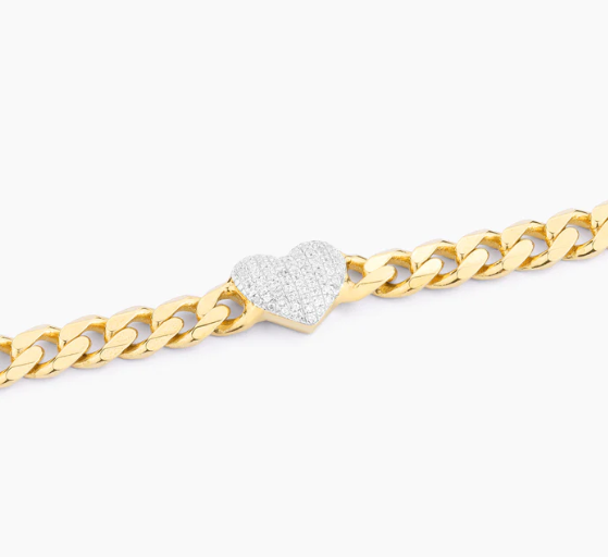 ES Love Link Cuban Bracelet