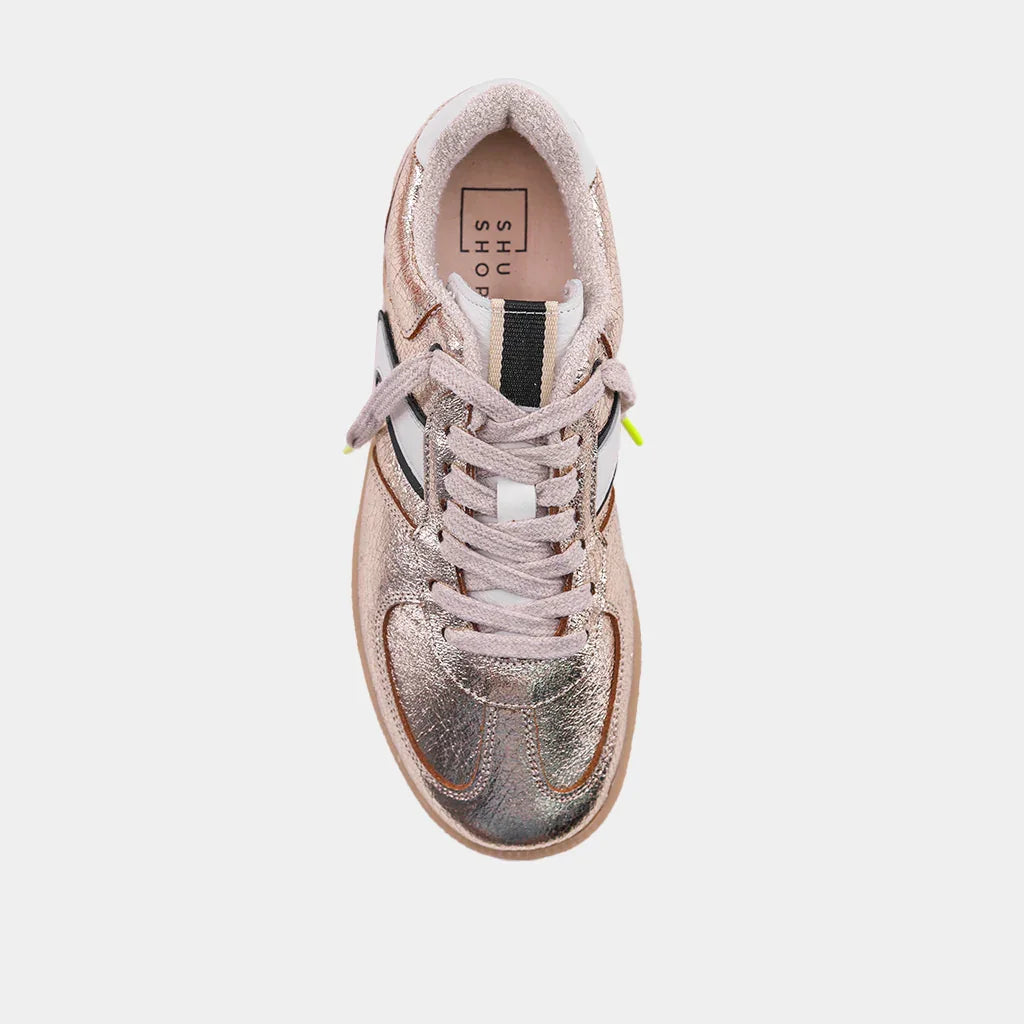 The Gold Sylvia Sneakers