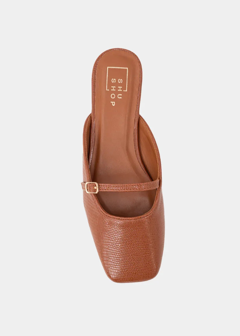The Brown Lizard Athena Flats