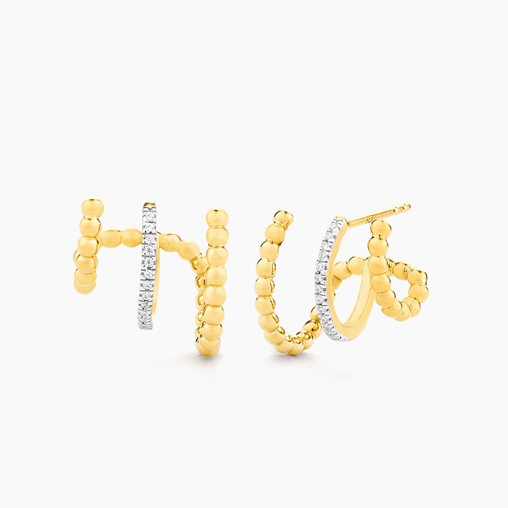 ES Chart Your Course Hoop Earrings