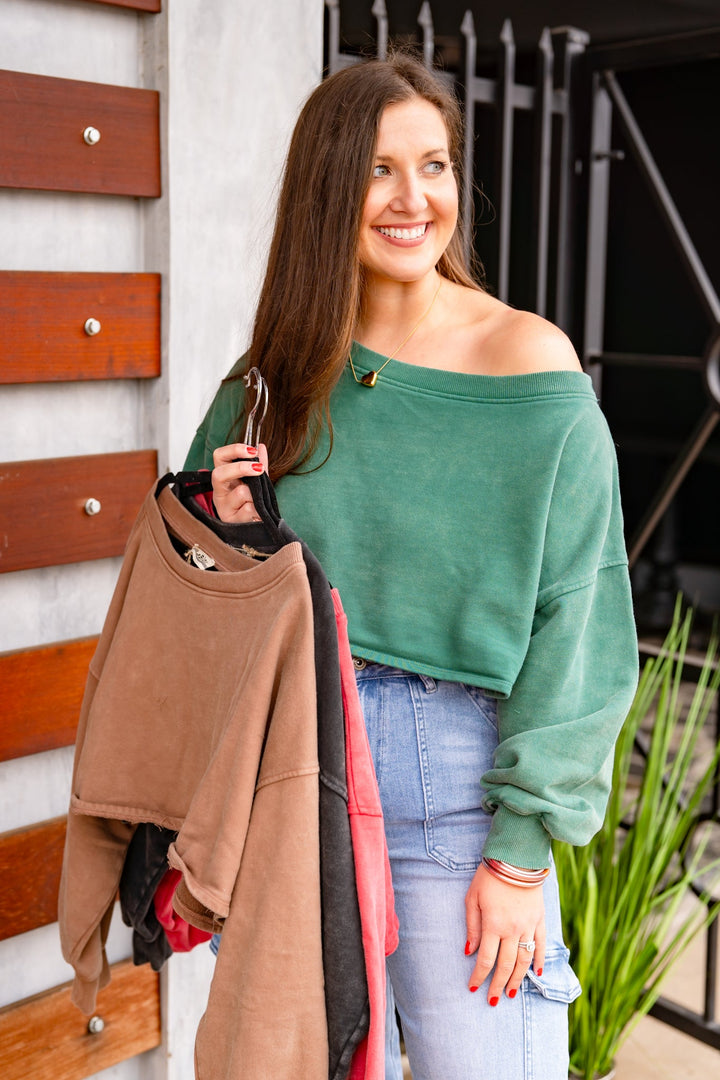 The Santa Maria Slouch Pullover-4 Colors