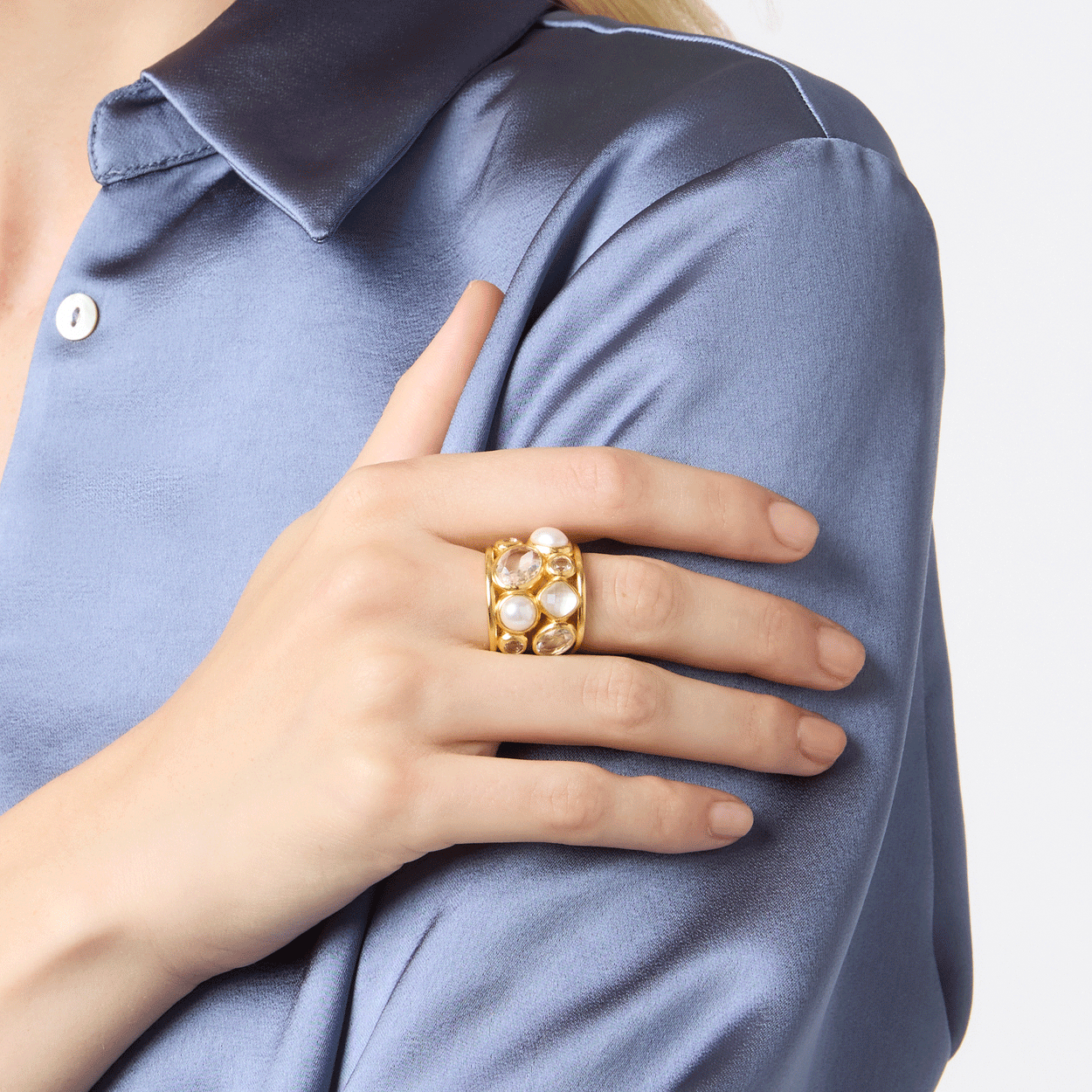JV Kaleidoscope Statement Ring