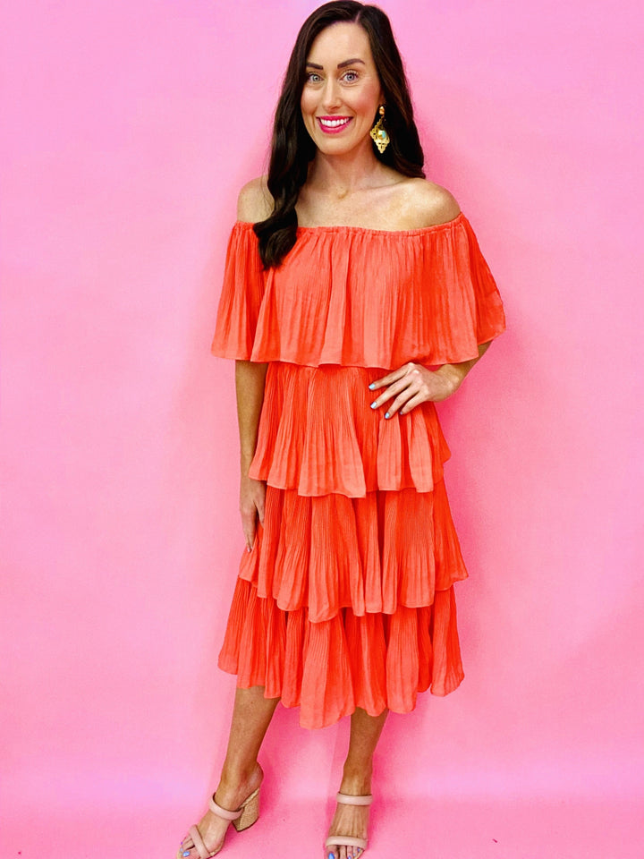The Pleated Midi-3 Colors