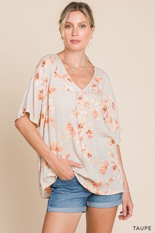 The Flower Shop Top - 2 Colors/AS