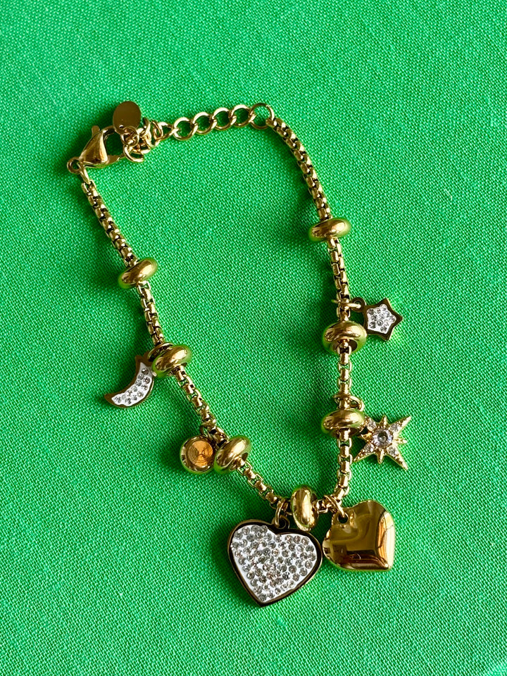 The Corded Charm Bracelet