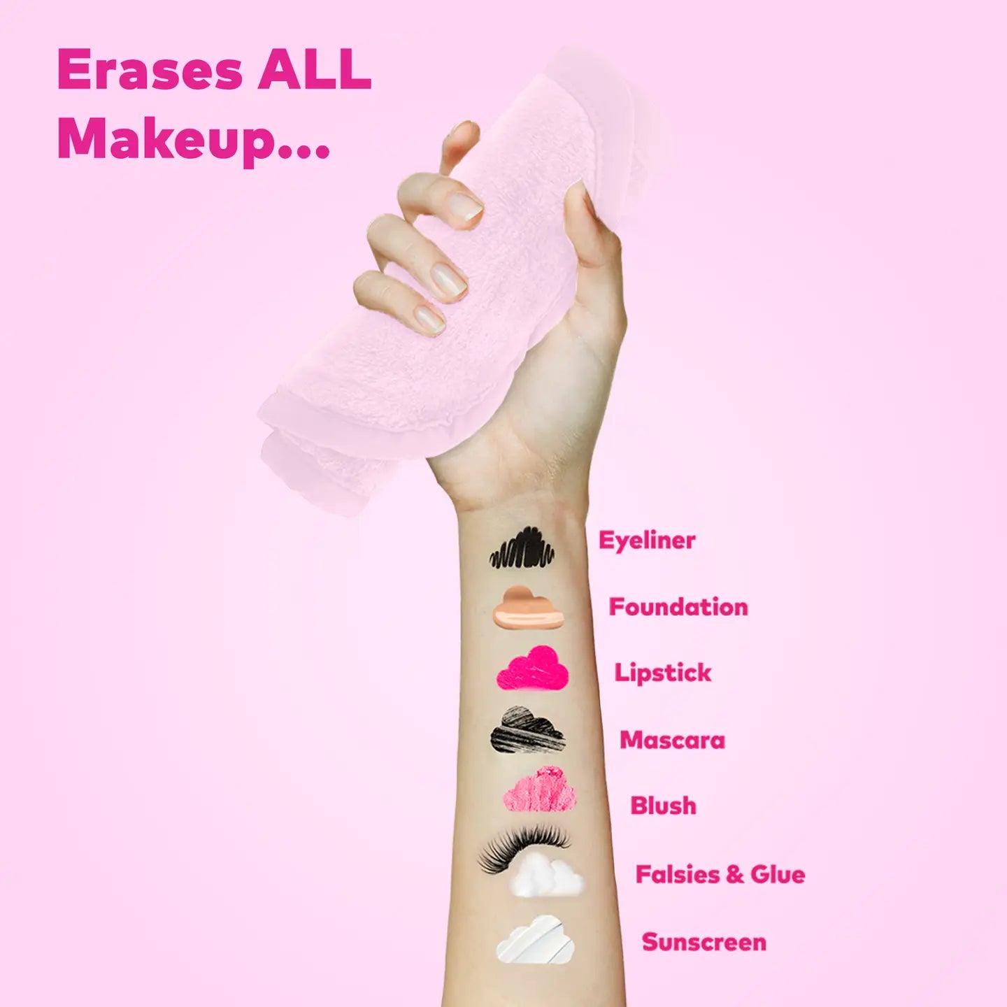 The Recycled Mini Pro Makeup Eraser