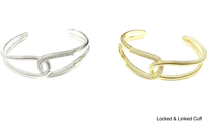 The Locked & Linked Cuff - 2 Colors