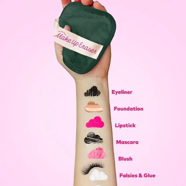 The Eat Your Greens 7-Day Makeup Eraser Set