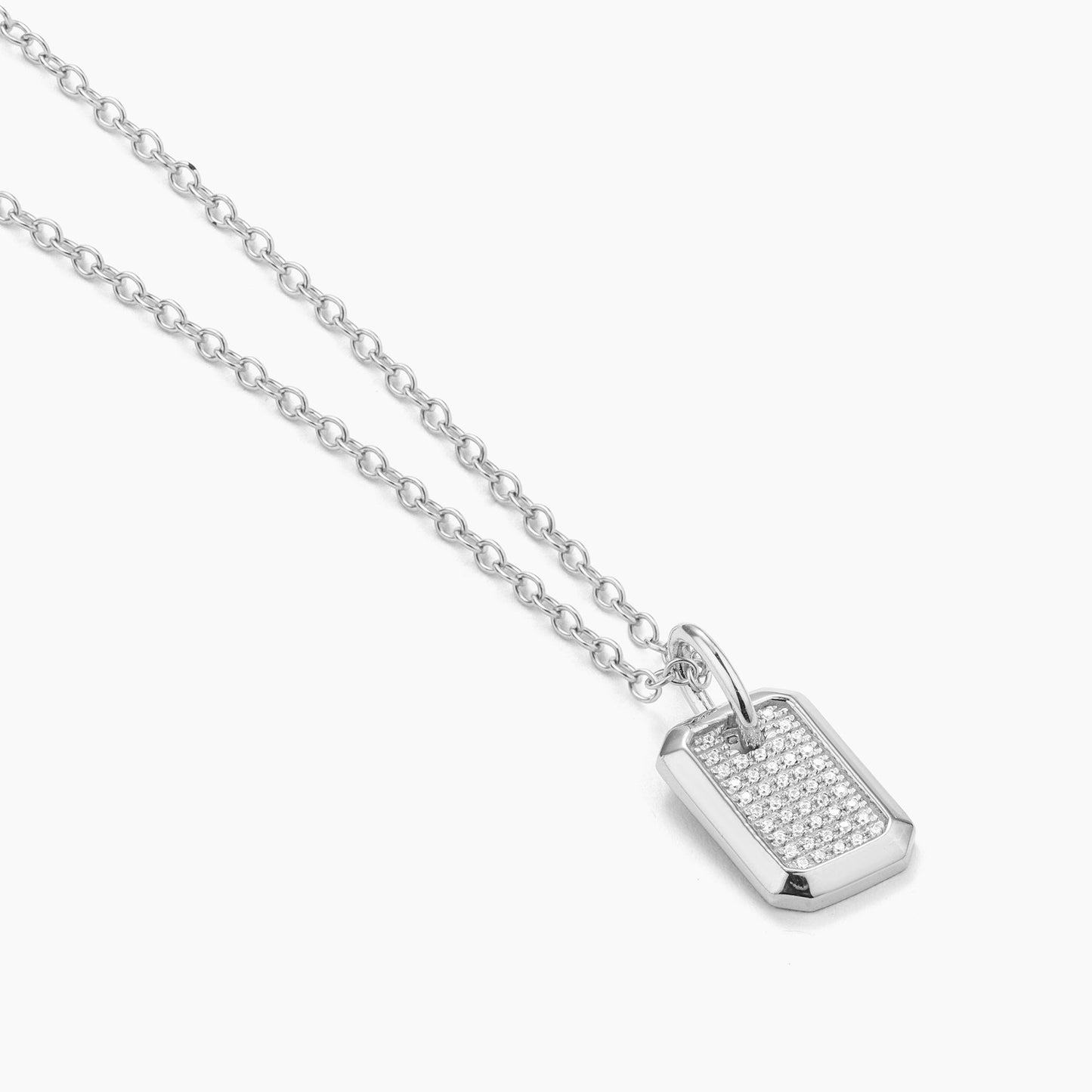 ES Brick by Brick Pendant Necklace