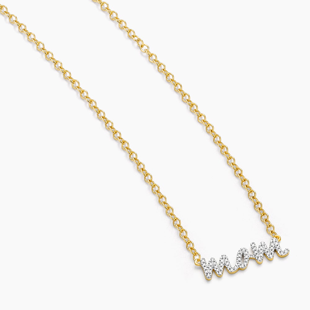 ES Rockstar Mom Pendant Necklace