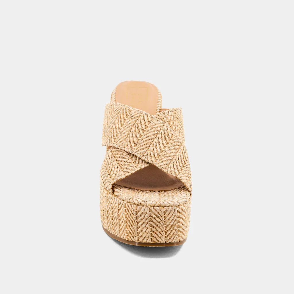 The Natural Woven Ludovia Wedges