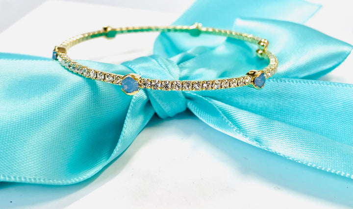 The Brewster Stackables-Blue Bling