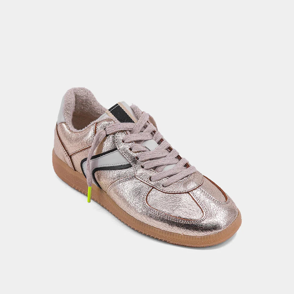 The Gold Sylvia Sneakers