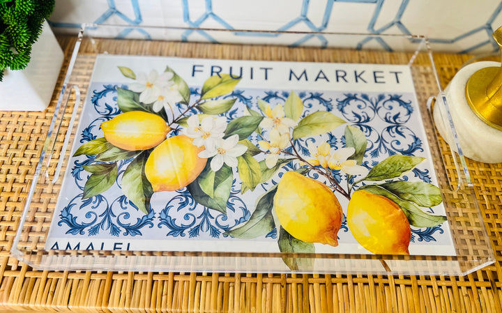 The Blank Interchangeable Acrylic Large Tray