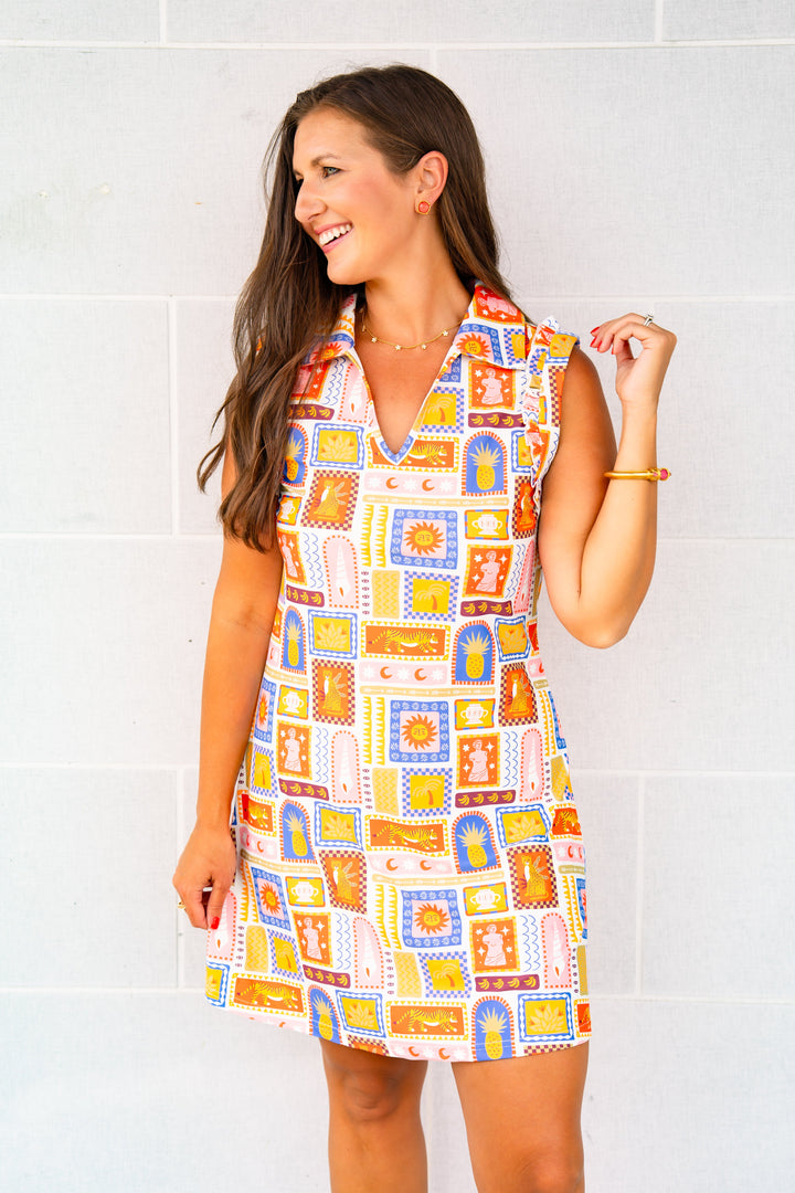 The Buckley David Dress In Passport/AS