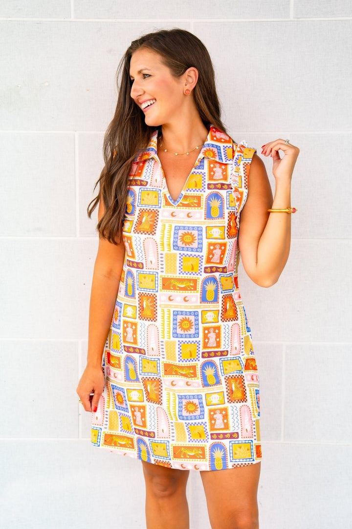 The Buckley David Dress In Passport/AS