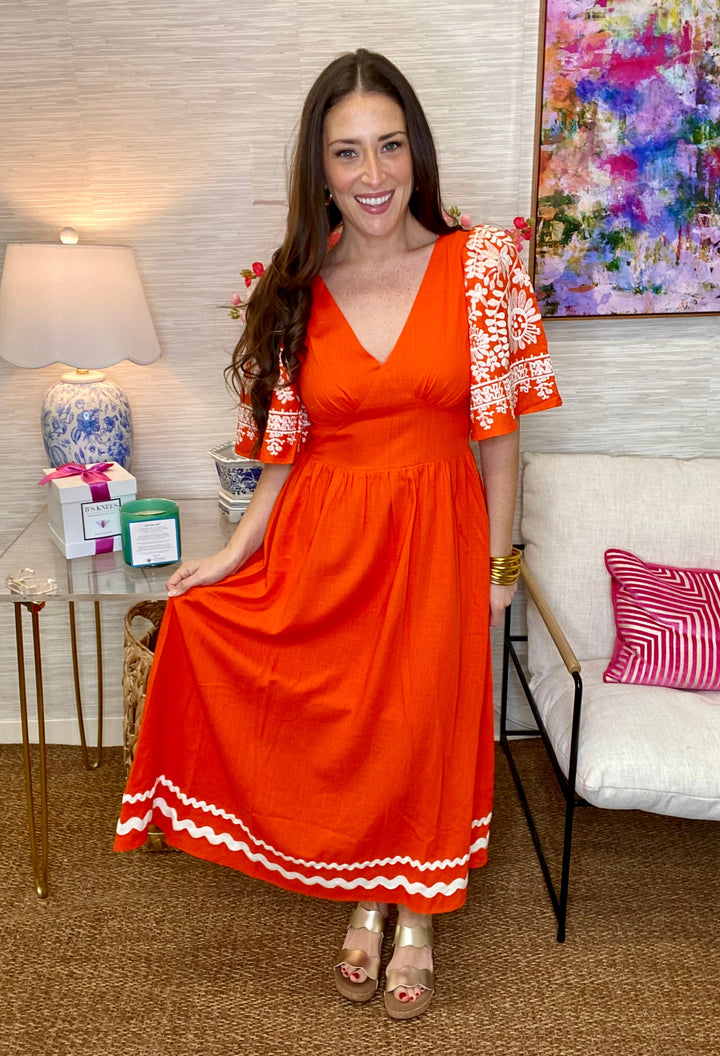 The Bay Midi in Orange