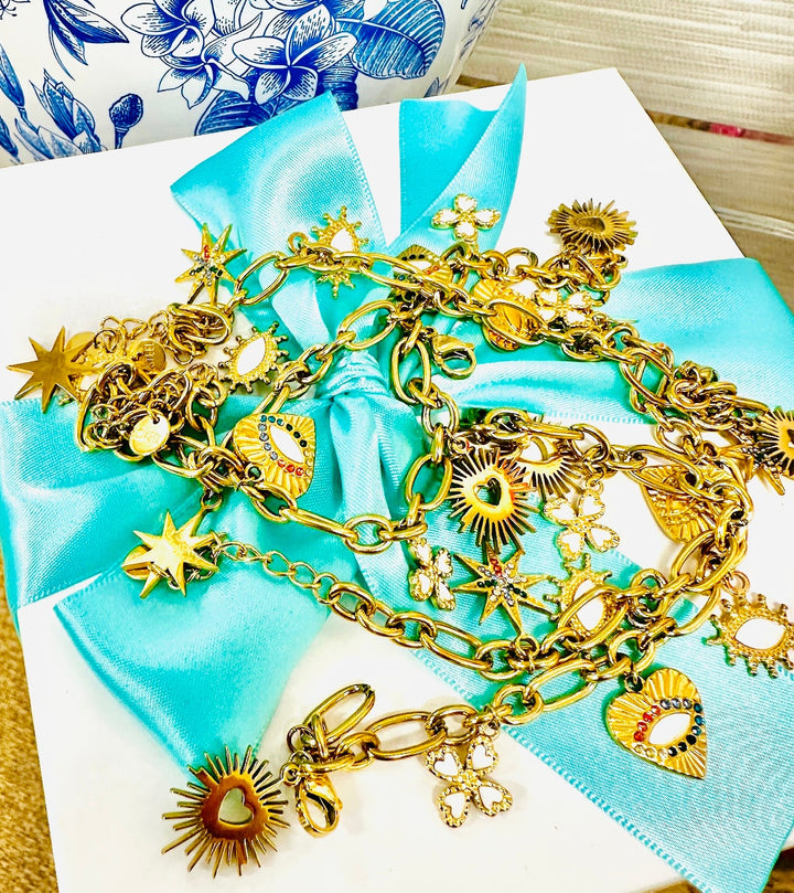 The Luck in Love Charm Bracelet