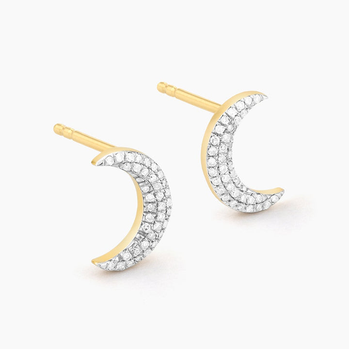 ES Mini Moons Stud Earrings