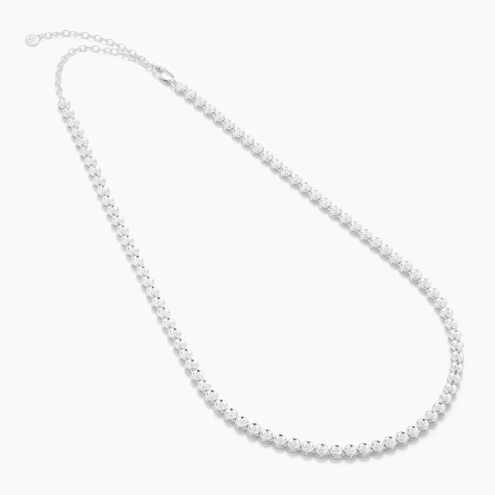ES Diamond Essential Tennis Necklace
