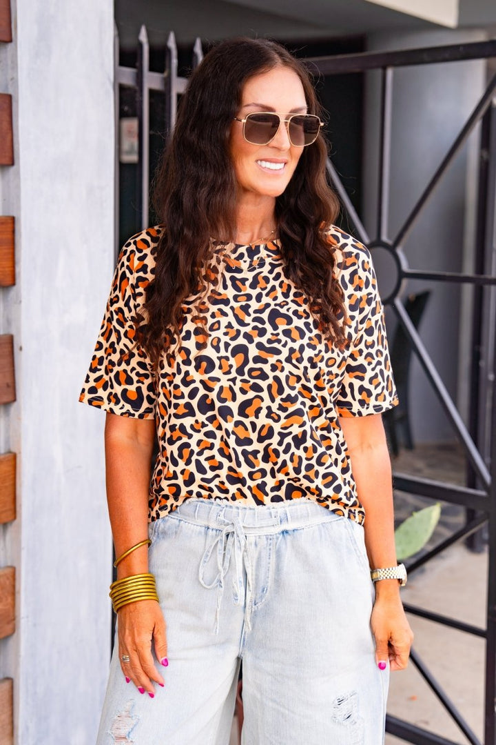 The Buckley Ash Lite Tee in Leo