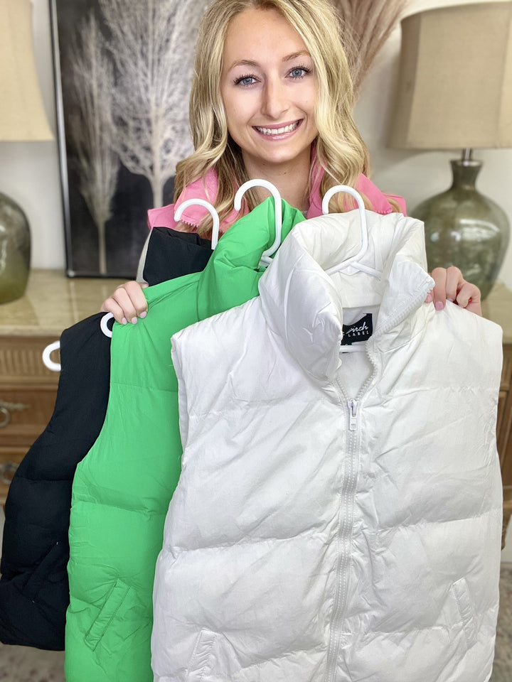 The Breck Vest in 4 Colors/AS