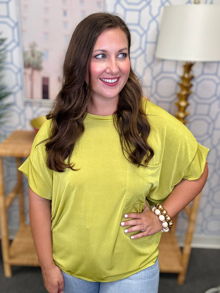 The Lime Pocket Tee - AS