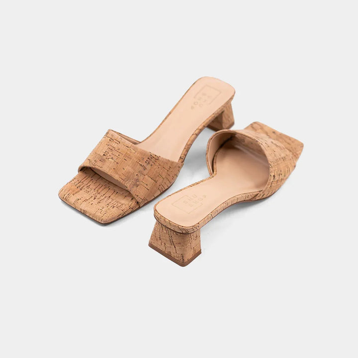 The Cork Fortune Heels