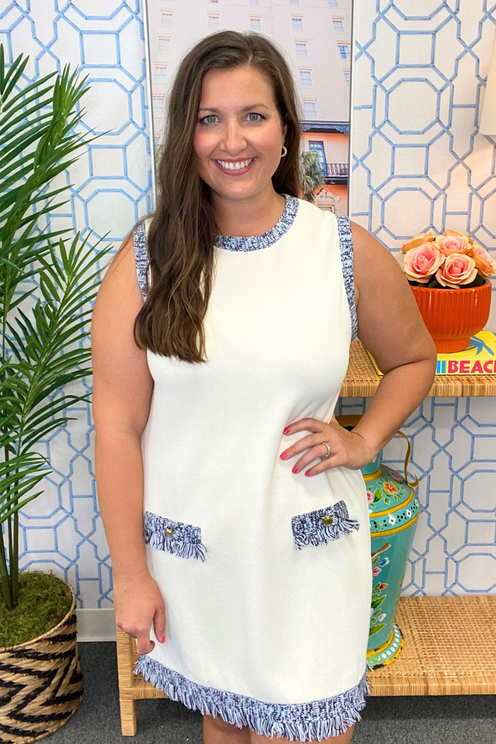 The Brunch at Tiffany's Dress in Cream