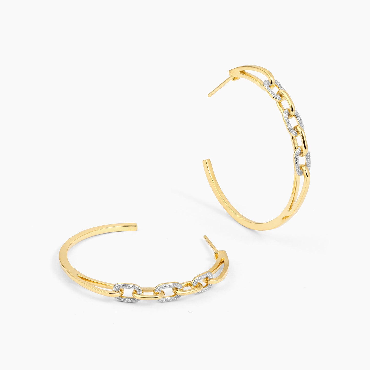 ES Link Up Hoop Earrings