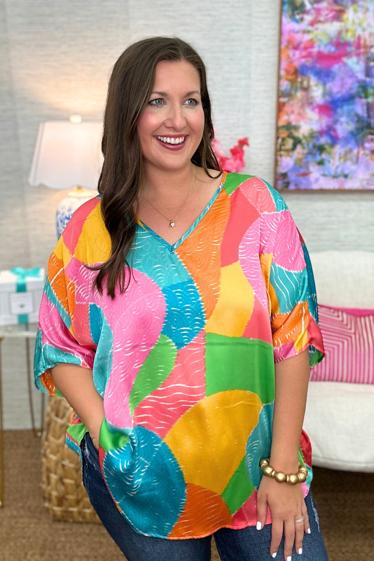 The Sweet Escape Poncho Top