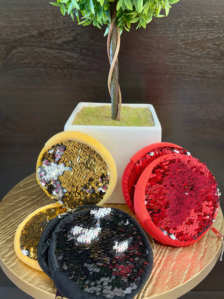 Sequin Coin Purses