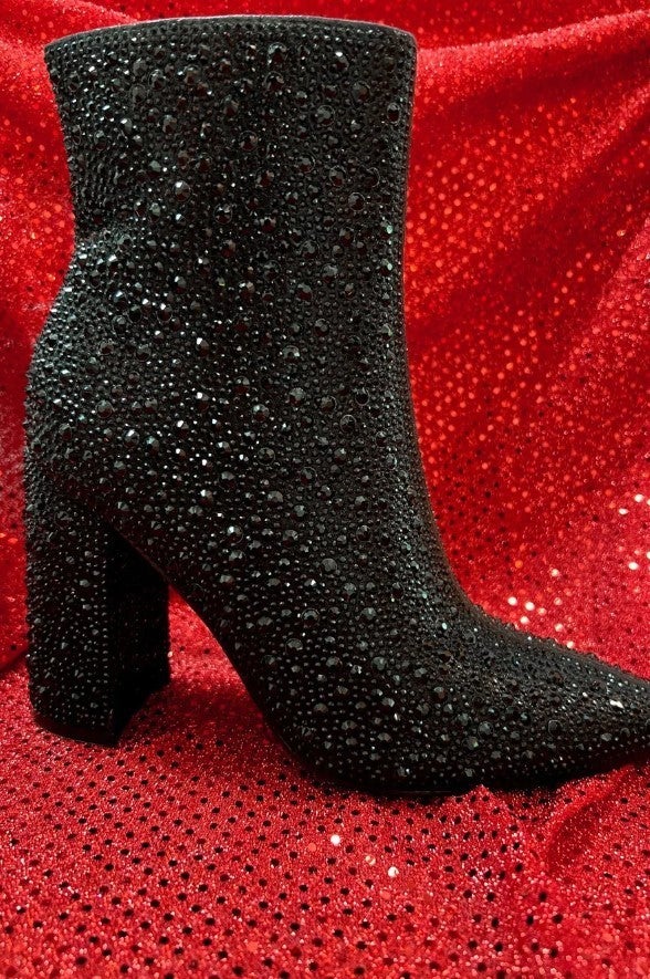 Dripping in Rhinestones Booties