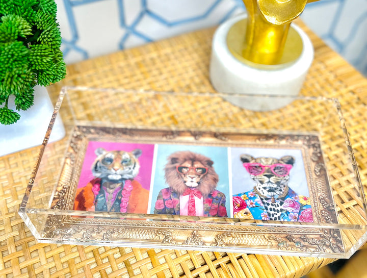 The Blank Interchangeable Acrylic Trinket Tray