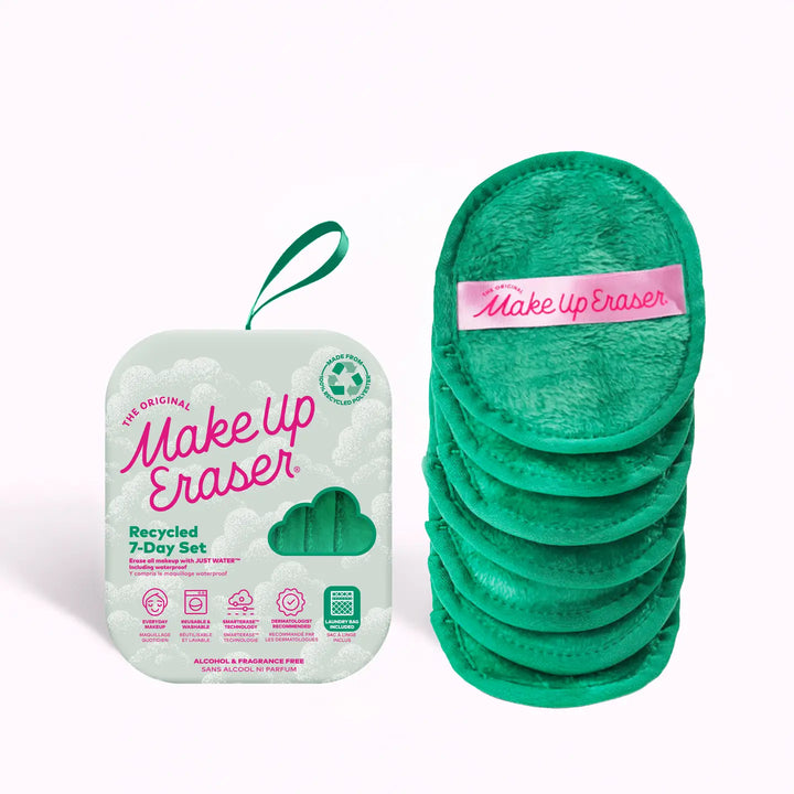 The Solid 7-Day Makeup Eraser Sets-Lots