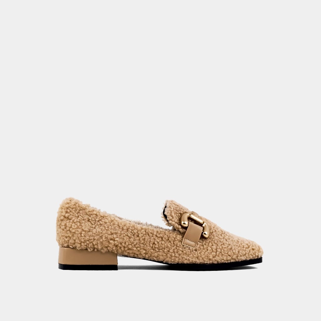 The Beige Therese Loafers