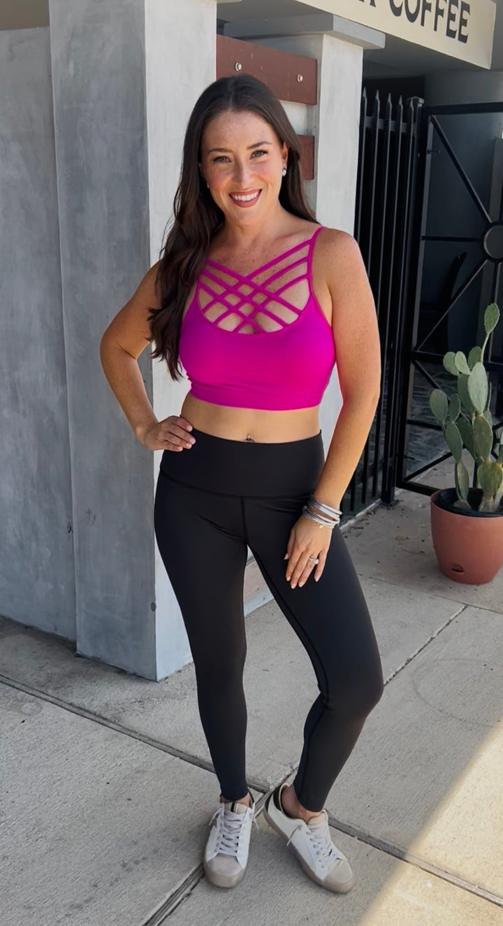 STEAL Hatched Bralette