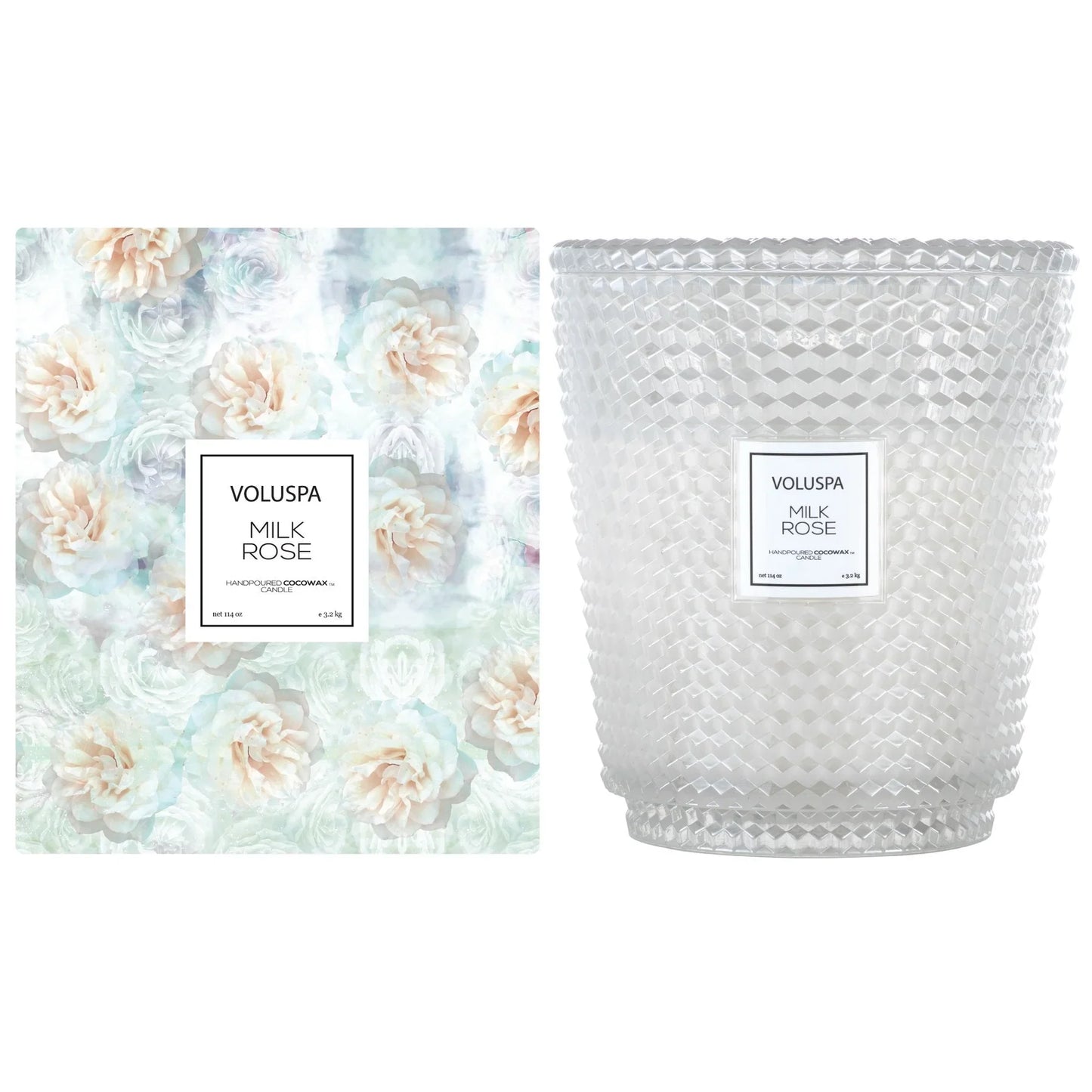 Milk Rose Candles