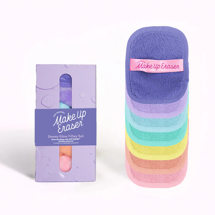 The Dewy Glow 7-Day Makeup Eraser Set